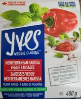 Mediterranean Harissa Veggie Sausages