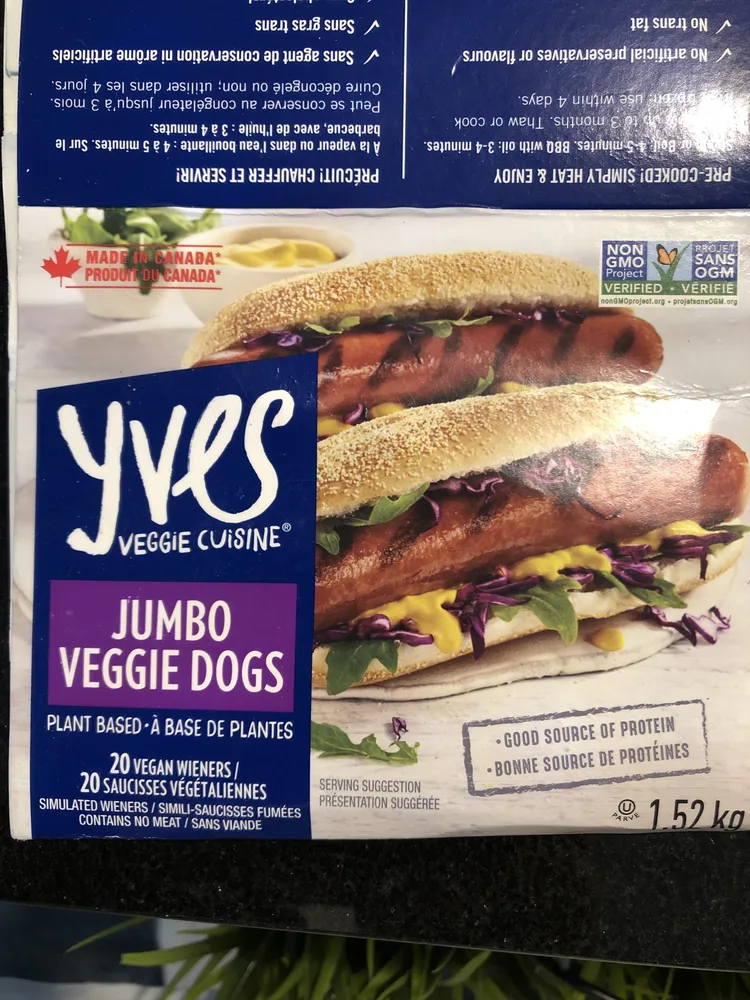 Jumbo Veggie Dogs