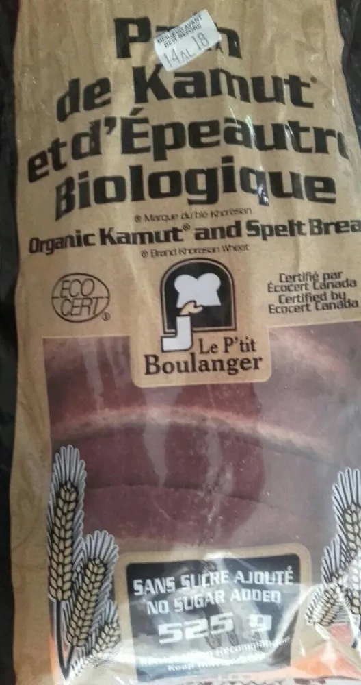 Pain kamut épeautre