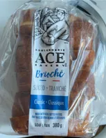 Brioché sliced