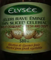 Céleri rave émincé