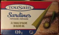 Sardines portugaisesà l'huile d'olive