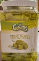 Piments marinés