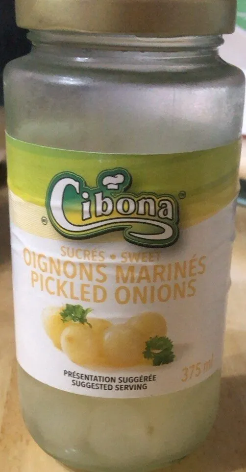 Oignons marinés sucrés