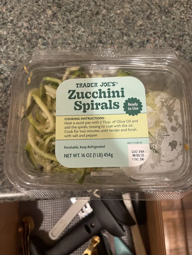 Zucchini Spirals