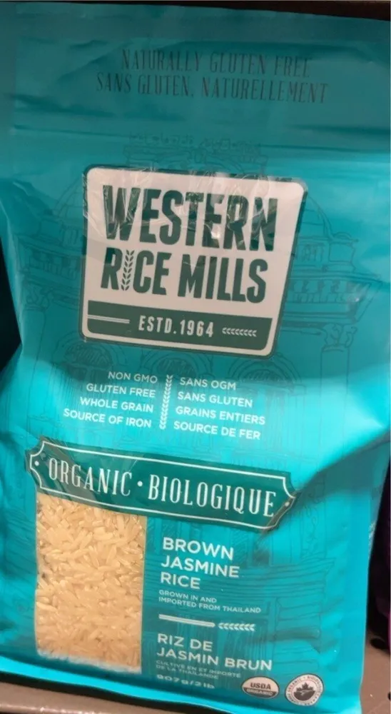 Organic Brown Jasmine Rice