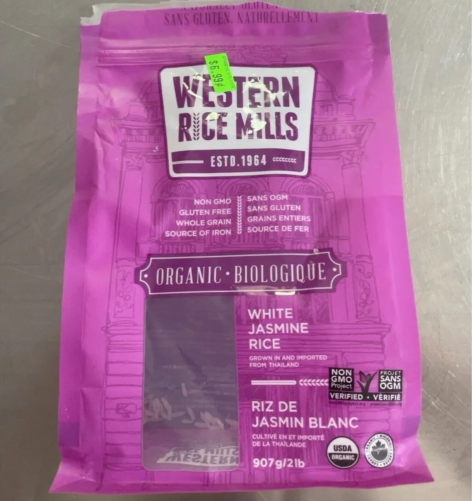 Organic White Jasmine Rice