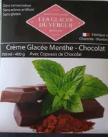 Crème glacé menthe chocolat