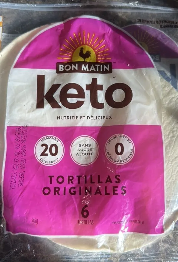 Tortillas originales Keto