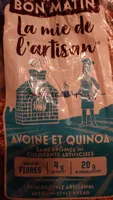 Pain avoine et quinoa