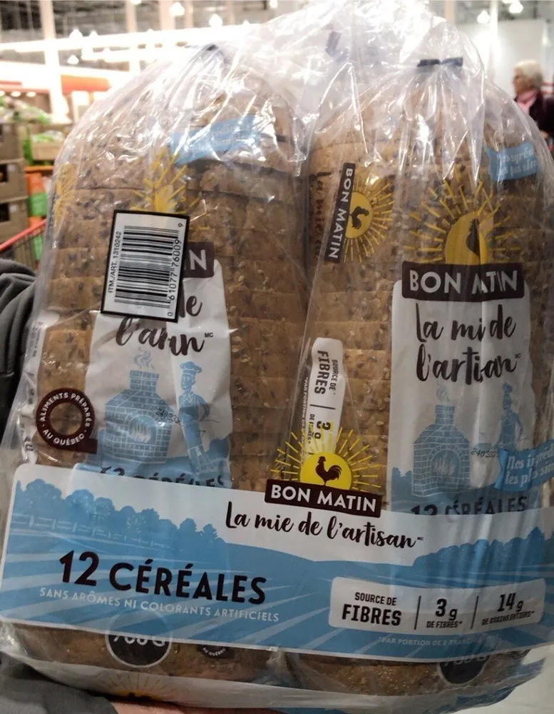 La mie de l’artisan 12 céréales