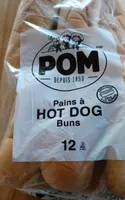 POM hot dog buns