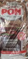 Pain ble entier à 100% superclub sandwich