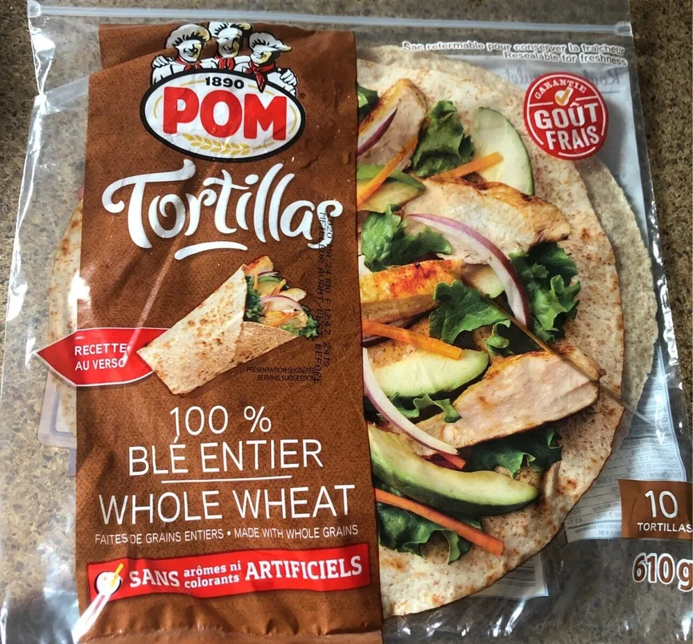 Tortillas blé entier