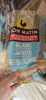 Blanc avec grains entiers
