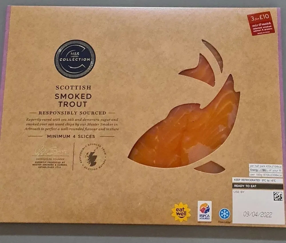 Scottish Smoked Trout