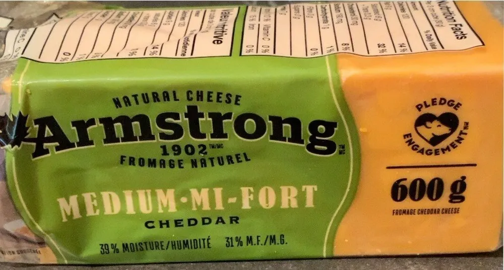 Medium Cheddar Cheese