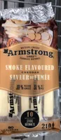 Smoked flavour cheddar cheese