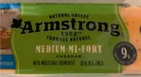 Medium cheddar cheese