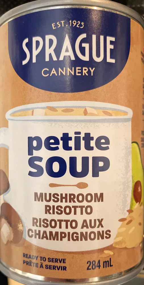 Petite Soup Mushroom Risotto
