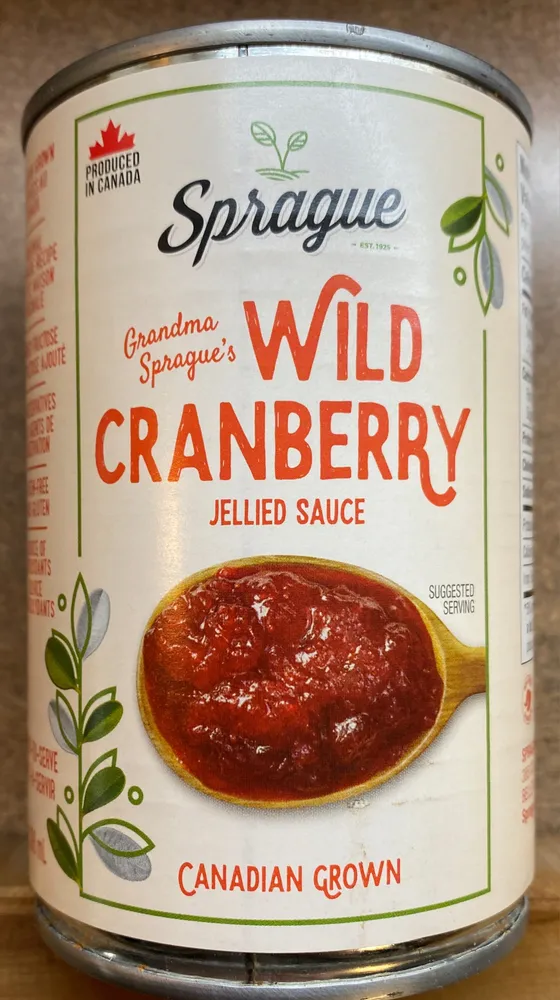 Wild Cranberry Jellied Sauce