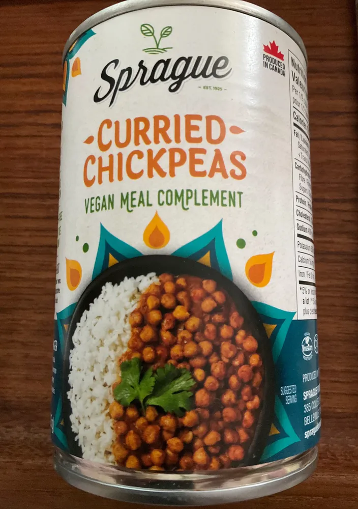 Curried Chickpeas
