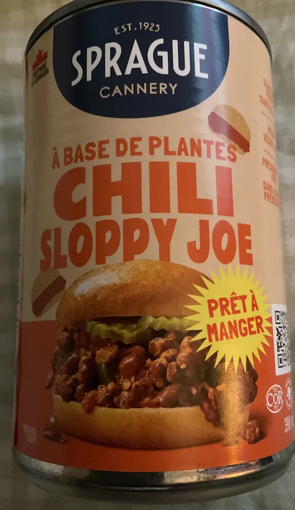 Plant Based Sloppy Joe Chili