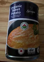 Organic Sweet Potato Soup with Hemp and Sprouted Lentils