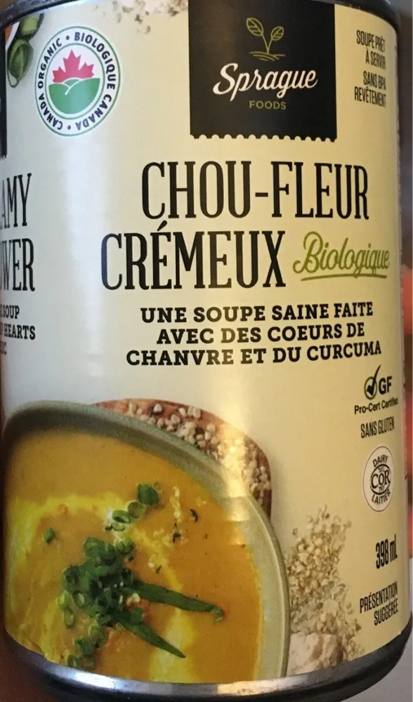 Saupe choux fleur cremeux