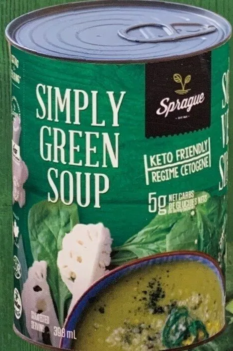 Simply green soup