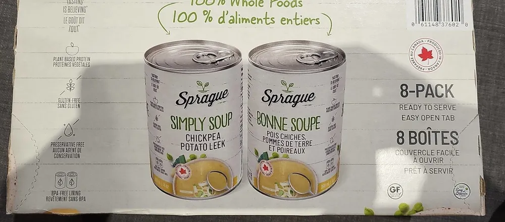 Soupe pois chiches