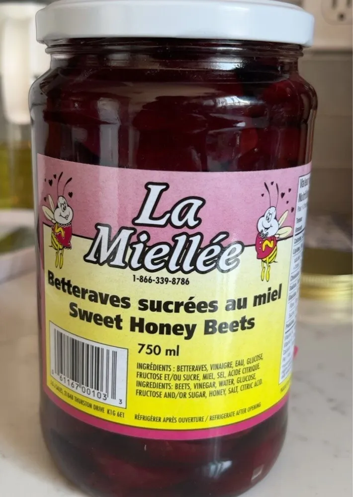 Sweet honey beets