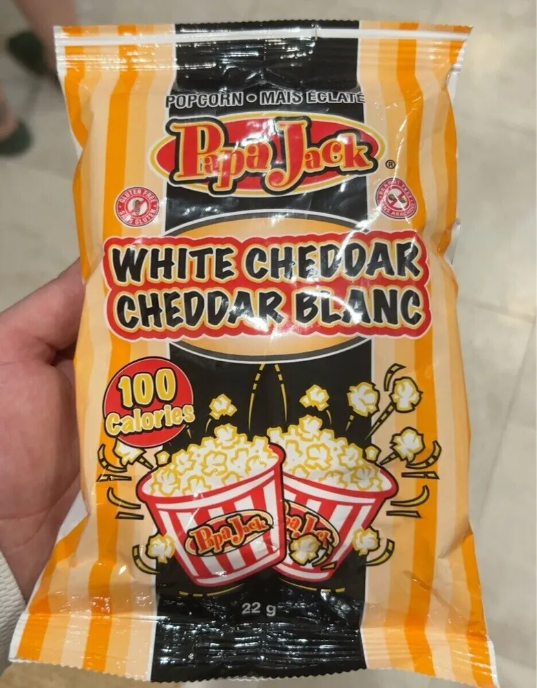 Papa Jack White Cheddar Popcorn