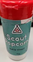 Scout popcorn sel et vinaigre