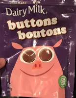 Buttons boutons Dairy Milk
