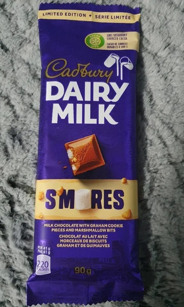 cadbury dairy milk s'mores