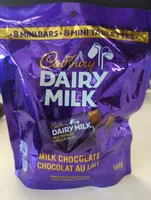 Dairy Milk Chocolate Mini Bars