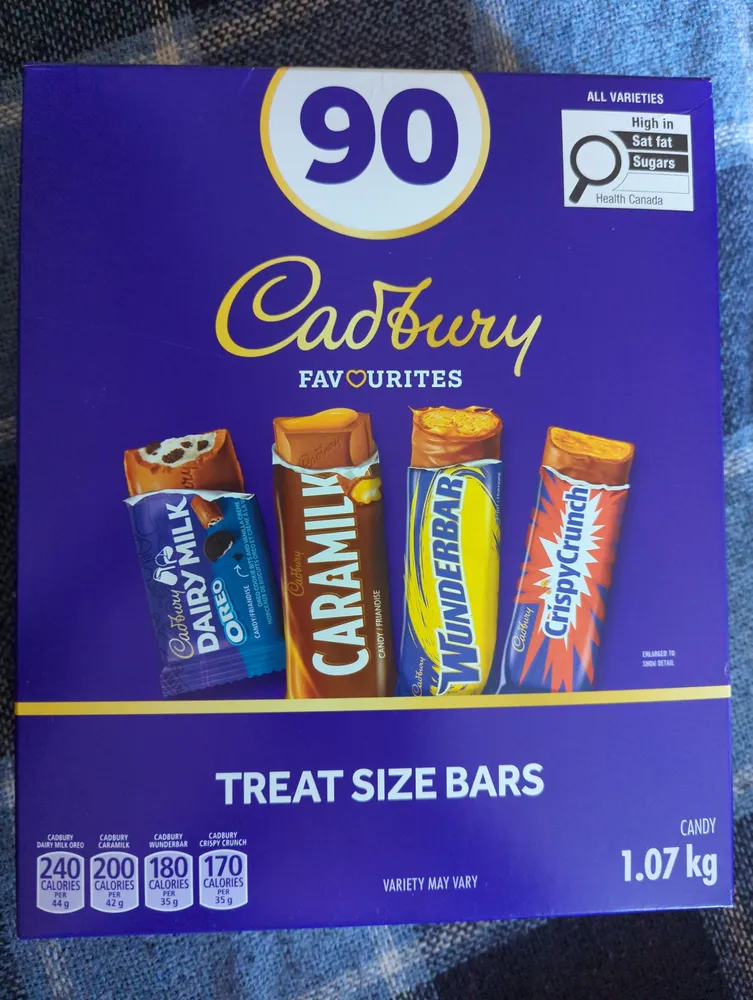 Treat size bars