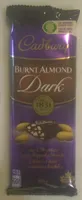 Burnt Almond Dark Chocolate Bar