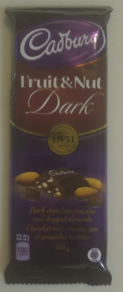 Fruit & Nut Dark Chocolate