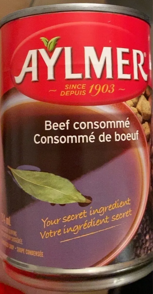 Consommé de boeuf