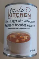 Pastilles de boeuf et légumes