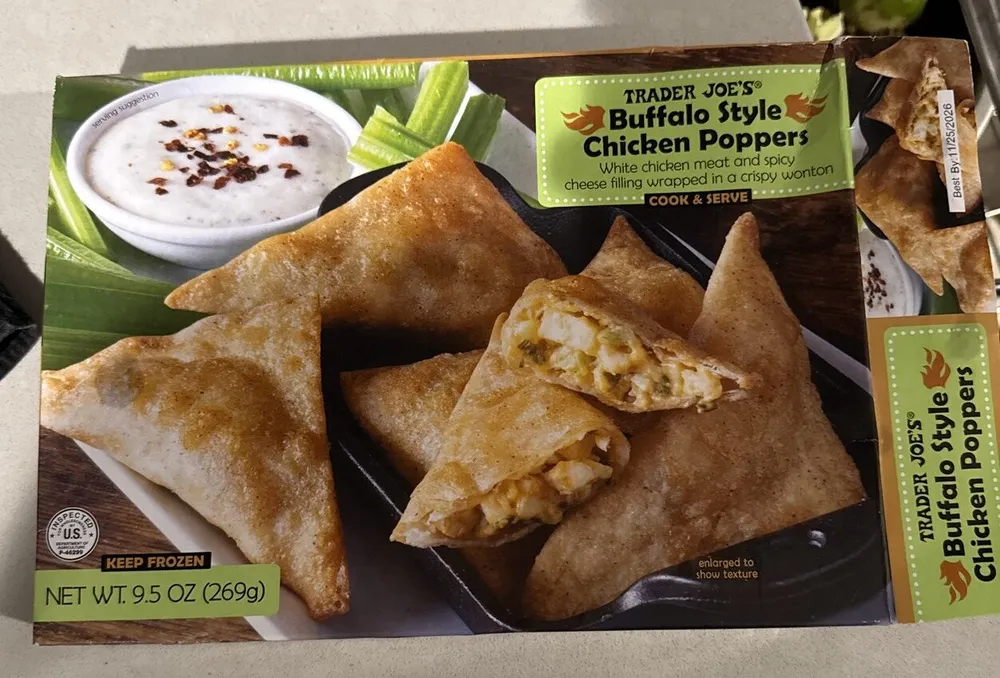 Buffalo Style Chicken Poppers