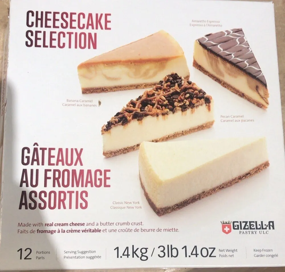 Cheesecake selection