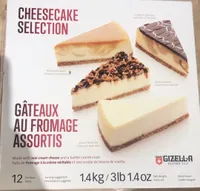 Cheesecake selection