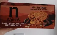 Dark Chocolate Chip Oat Biscuits