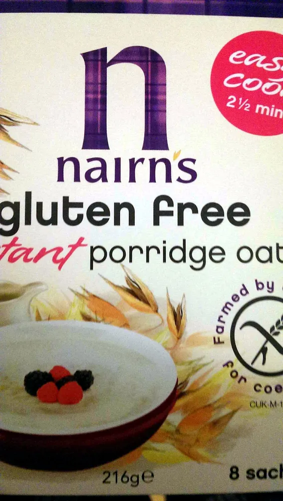 gluten free porridge oats