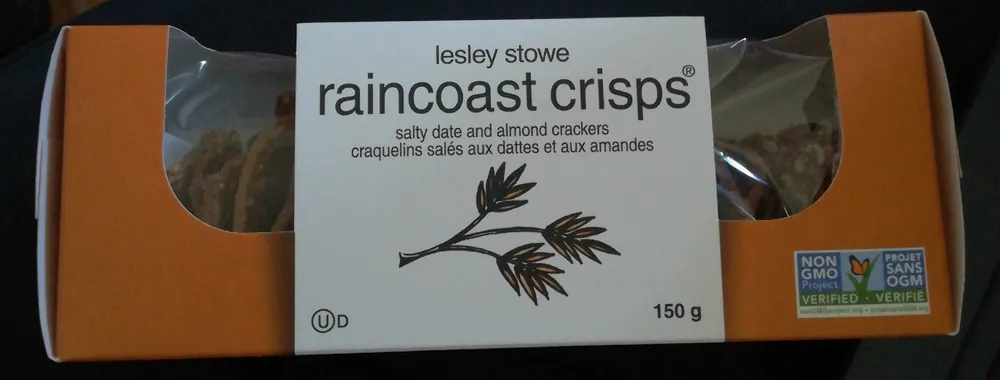 Salty Date & Almond Crackers