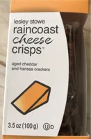 Aged cheddar harissa crackers