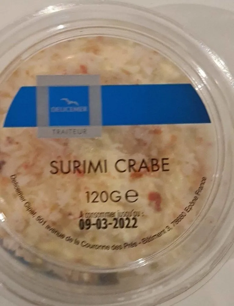 Surimi crabe